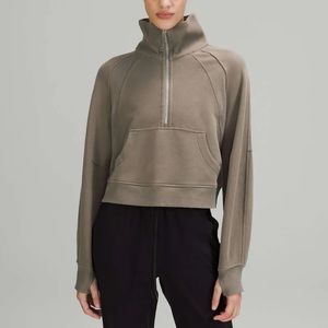 Lululemon Funnel Neck Scuba Half Zip Rover XL/XXL